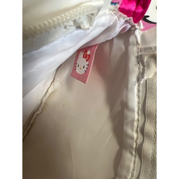 Hello Kitty Girls Pink & White Crossbody Purse & Lunch Bag Set With Bow Details - Picture 4 of 7